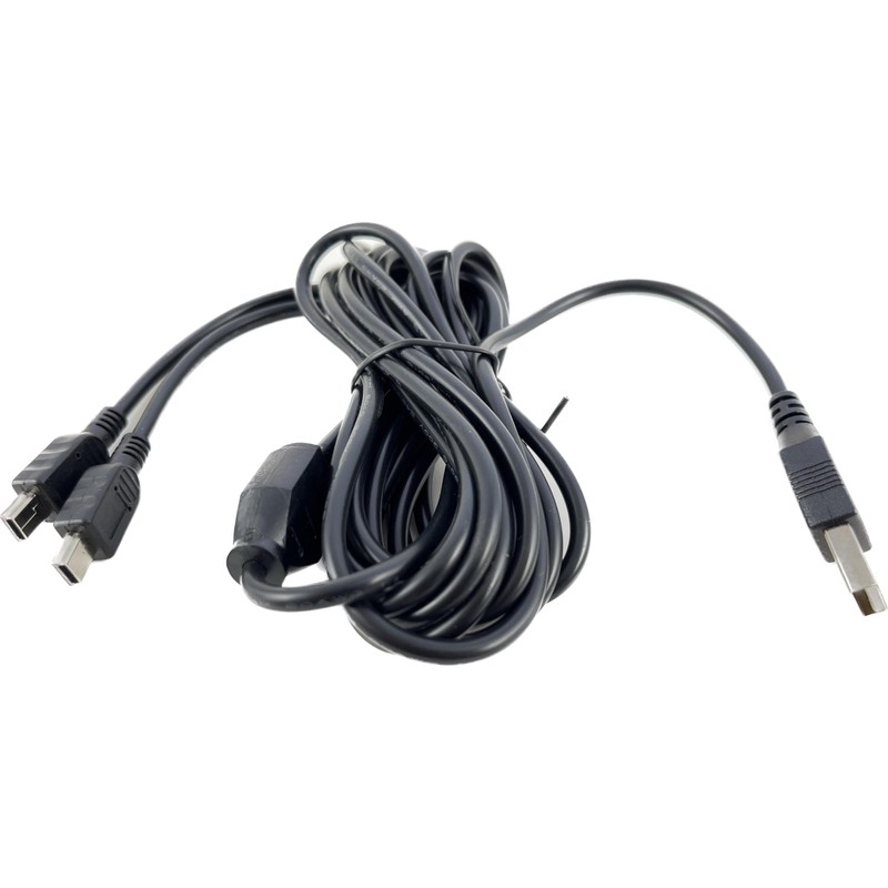 OMNIHIL 10FT-MINI-USB Splitter Cable Compatible with Peavey BTS 2.2 Wireless