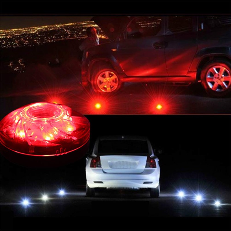MeiBoAll LED Warning Strobe Light, Red Warning Emergency Led Strobe