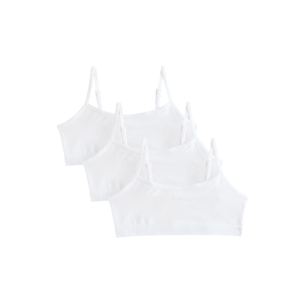 NEXT 3 Pack Cropped Tank Tops, White