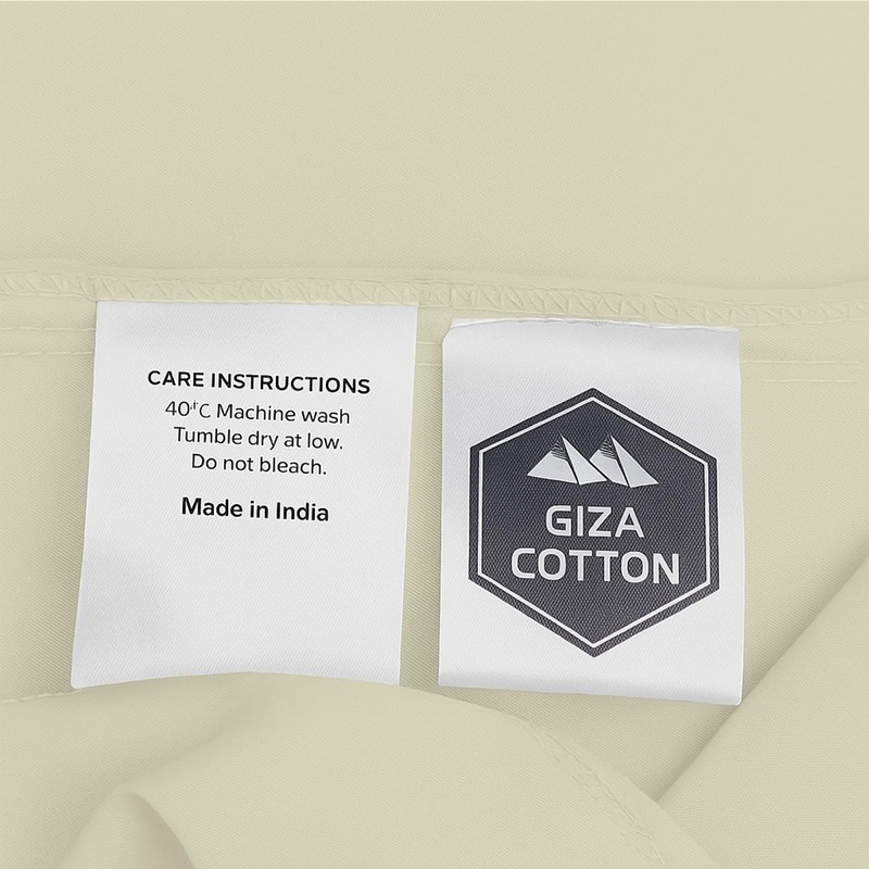 MyGiza Sheets 4 Pcs Top Split King Sheet Sets for