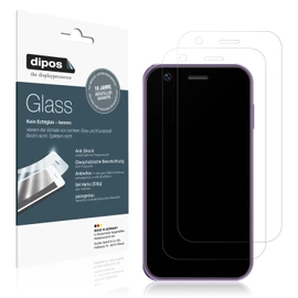 dipos I 2x Displayschutz 9H matt kompatibel mit SOYES XS16 Mini Smartphone Schutzfolie Anti-Shock Folie