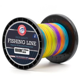 Zebra Fishing Superior Braided Fishing Line -Abrasion Resistant Ultra-Sensitive Super Tensile Strength Maximum Casting Distance Braided Lines – Thin Diameter – Zero Stretch – 4 Strand PE Superline