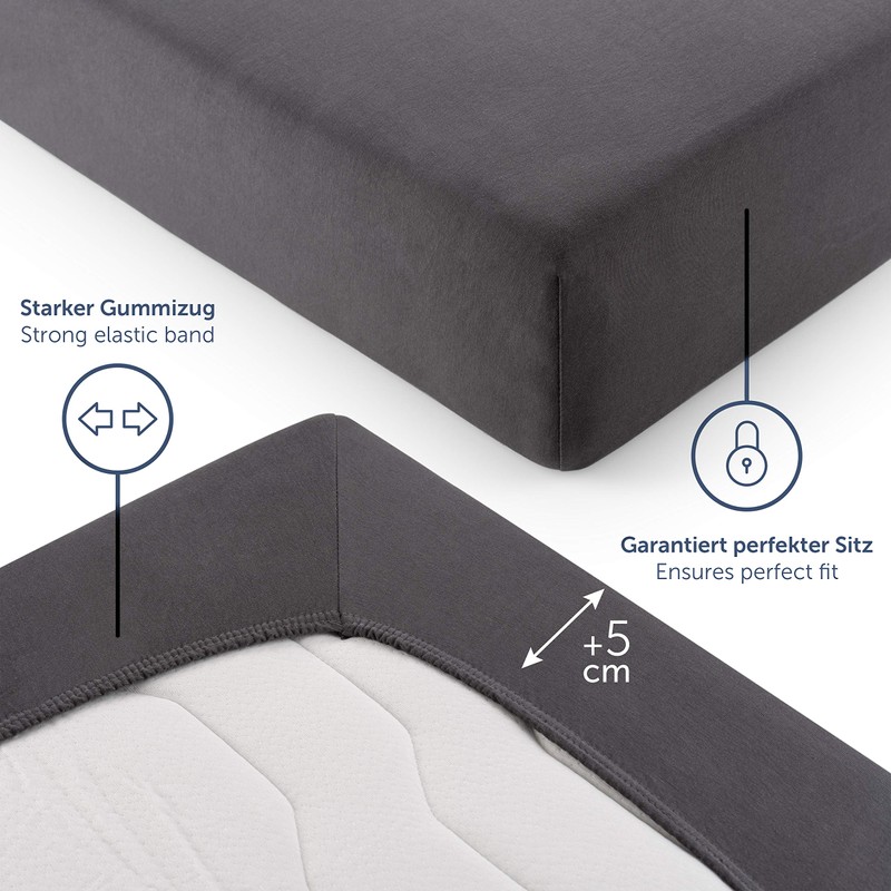 Blumtal Premium Topper Box Spring Fitted Sheet 180 x 200