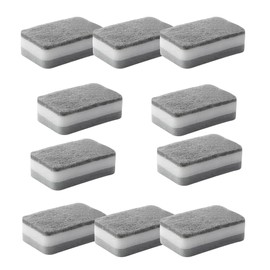 10PCS Duty Scrub Kitchen Cleaning Sponges, Heavy Duty Scrub Sponges Washing Up, Non-Scratch Cleaning Sponges, Cleaning Scrub Pads for Dishes Pots Pans