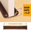 VISEMAN 36 Inch Under Door Stopper-Door Noise Blocker, Double Sided