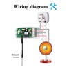 Water Resistant Temperature Sensor with Stainless Steel Probe for Home