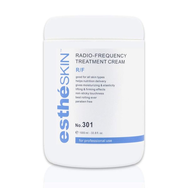 estheSKIN RF Cream for Professional Radio Frequency Treatment, 33.8 fl.oz. / 1000 ml (1-Pack)