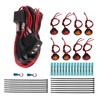 UTV Turn Signal Rocker Switch ATV Street Legal Lighting Kit