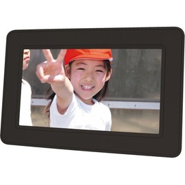 SANYO Digital Photo Frame (Black) LVF-PF71(K)