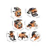 Imori Kits Robot Solar Orange 7 EN 1