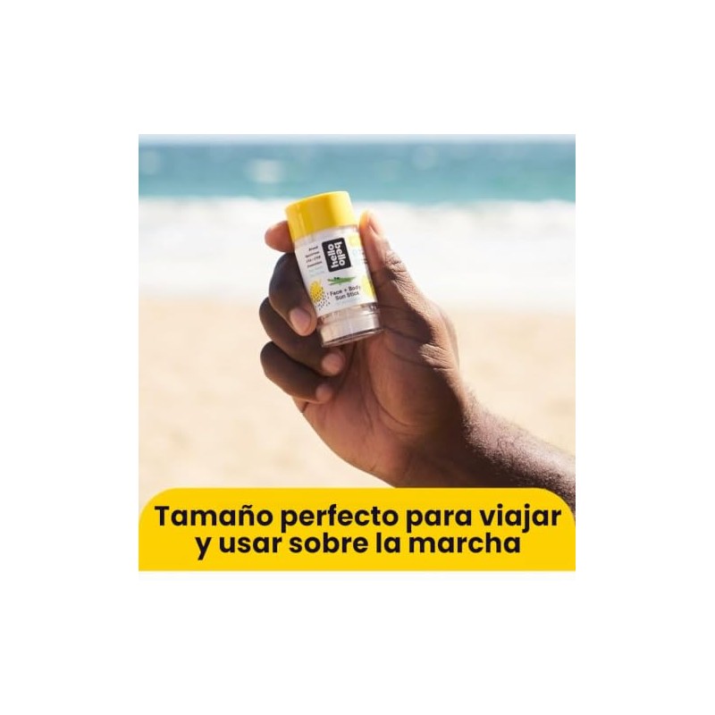 Hello Bello Spf 50 Barra De Protector Solar Facial Y