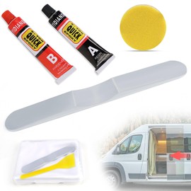 Mumjooyi Sliding Door Stopper Door Stopper for Motorhome Aluminium 64 x 9 mm Sliding Door Stopper Set Compatible with Sprinter Fiat Ducato Ford Transit VW Crafter Camper Crafter