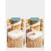 Frianchlly 2PCS Airtight Food Storage Containers Set with Lids,PP Free