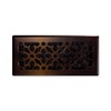 Decor Grates (4-Pack) AGH410-RB Gothic Floor Register, 4x10 Inches, Rubbed