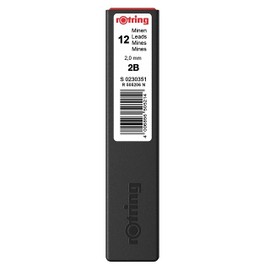 rOtring Tikky Mechanical Pencil Lead Refills | 2.0 mm | 12 Count