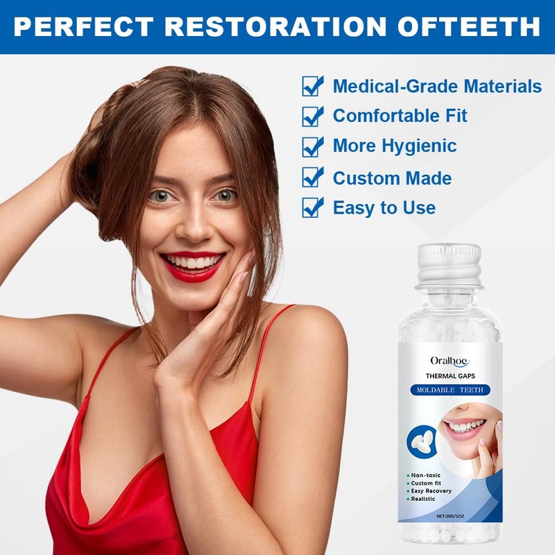 OFFCUP Temporary Tooth Filling, Tooth Filling Repair Kit, Dental Repair