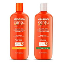 Kit Cantú Manteca De Karité Shampoo  Acondicionador 400ml                                                                                             