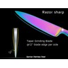 WELLSTAR Kitchen Knife Set 5 Piece, Razor Sharp German High
