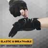 HLDD HANDLANDY Work Gloves Men - 3 Fingerless Work Gloves