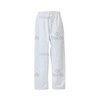 Daedo Taekwondo Training Pants - White Taekwondo Pants, 100% Ribbed