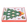 Wooden Christmas Tree Desktop Ornament Shatterproof Safe Eco Friendly Wooden