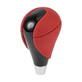 HOPESPANNER Automatic Gear Shifter Knob for Lexus ES350 2007-2015 Plastic Faux Leather Automotive Gearbox Stick Shifter Lever Knob Red Black