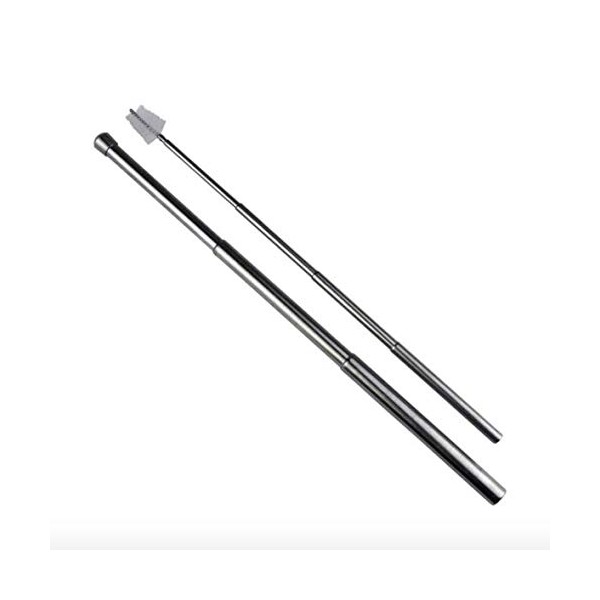 STAINLESS STEEL REUSABLE METAL STRAW 8'' INCHES DRINKING STRAW WITH CLEANING BRUSH AND TRAVEL CASE