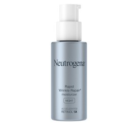 Neutrogena Rapid Wrinkle Repair Anti-Wrinkle Night Accelerated Retinol SA Facial Moisturizer, 1 fl. Oz