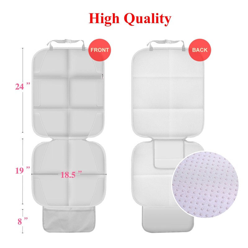 Meolsaek Car Seat Protector, Durable Car Seat Protector for Child,