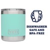YETI Rambler 10 oz Lowball, Vacuum Insulated, Stainless Steel with