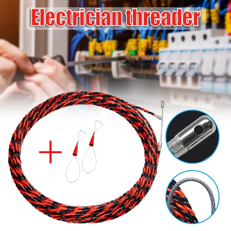 Ninesung Fish Tape Wire Puller Through Wall Wire Threader OD