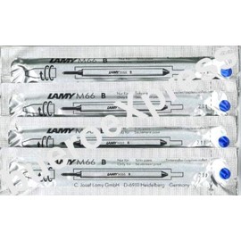 Lamy: M66 Rollerball Refill Large Capacity Blue Line Width Set of 4