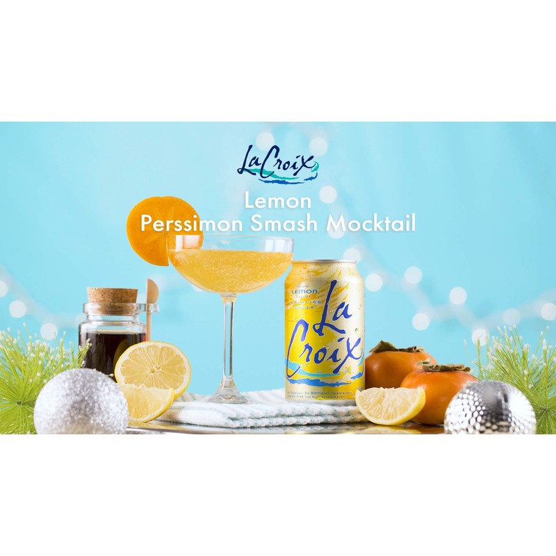 LaCroix, Sparkling Water, Lemon, 12 oz, (pack of 12)