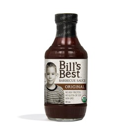 Bill's Best Organic BBQ Sauce 18oz (Original)