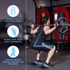 Squat Wedge for Heel Elevated Squats: Adjustable Rubber 4Pcs Calf