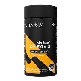 Omega 3 | Aceite De Salmón Noruego Premium Ultra Concentrado | 600 mg EPA y 400 Mg DHA | Alta Pureza | Omega 3 Platinum | Vitaminas | 60 Cápsulas | Su