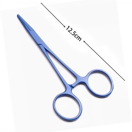 Roczential Forceps Strainers Stainless Steel Pet Care Fishing Cupping Hair Removal Various Areas Handicraft Rods Scissors Pet Grooming Band Insert Tool Dog Surgical Hemostatic Forceps Hair String Pet