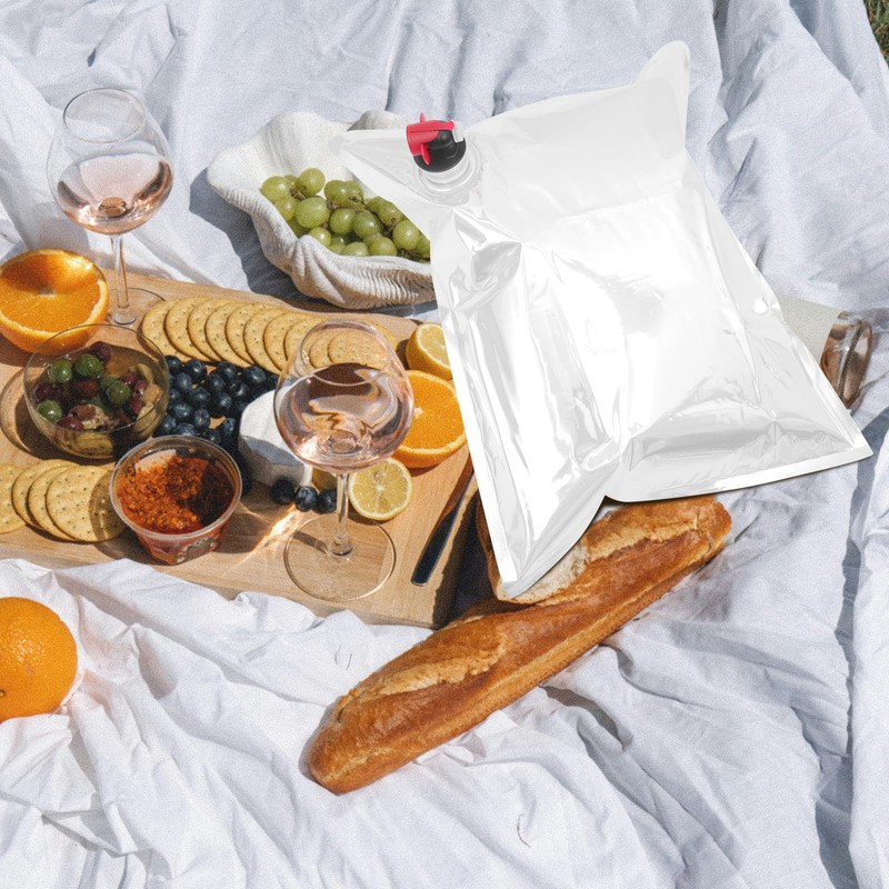 MAGICLULU 10pcs Wine Purse Refill Bags Refill Bladders 5L Refill