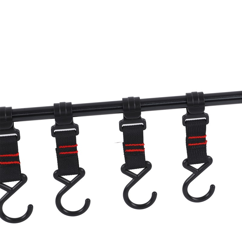 Folding Camping Shelf Desktop Storage Stand Rack Hanging Organizer with