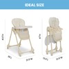 Delta Children Little Folks 2-in-1 SlimFold High Chair for Babies