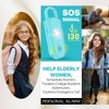 Personal Safety Alarm for Women Girls, 130dB Loud Siren +