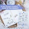 Papierdrachen 3 Sheets of Stickers for Wedding – Guest Book