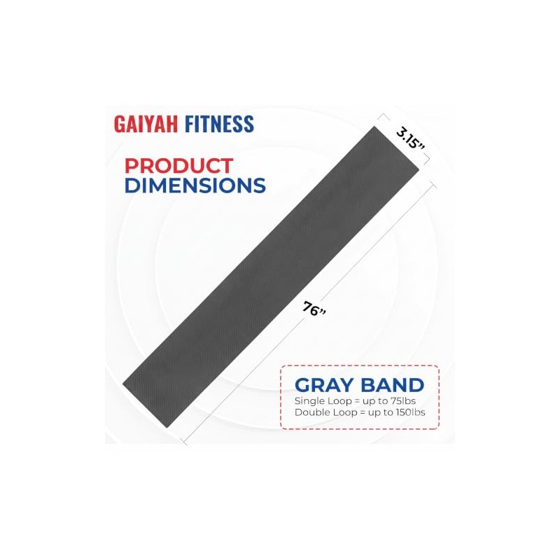 Long Resistance Bands for Working out Women, Fabric Resistance Band,