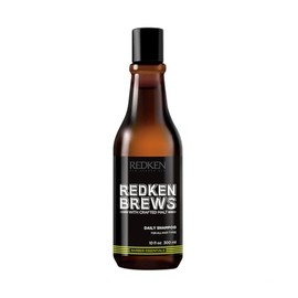 REDKEN BREWS - Shampoo Daily Redken Brews |Shampoo limpiador ligero e hidratante para todo tipo de cabello | Formulado para nutrir, acondicionar y fortalecer el cabello |Para hombre | 300ml