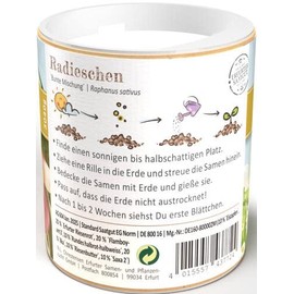 Garden Children's Radish Shaker Colourful Mix