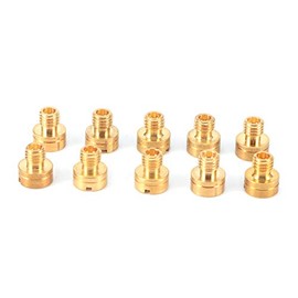 Mikuni Vm20 Düsen,Mikuni Vergaser Düsen,Vergaser-Umbausatz Hauptdüse,10-Teiliges Rundes Vergaser-Hauptdüsenset Für Mikuni Vm22 / 24/26/30 125Ccm 150Ccm 200Ccm 250Ccm Motor Dirt Pit Bike Teile