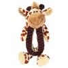 Dog Toy Plush Squeaky Rope Toys, Cute and with Squeaker
