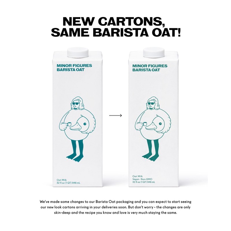 Minor Figures - Oat Milk - Standard - Barista Standard
