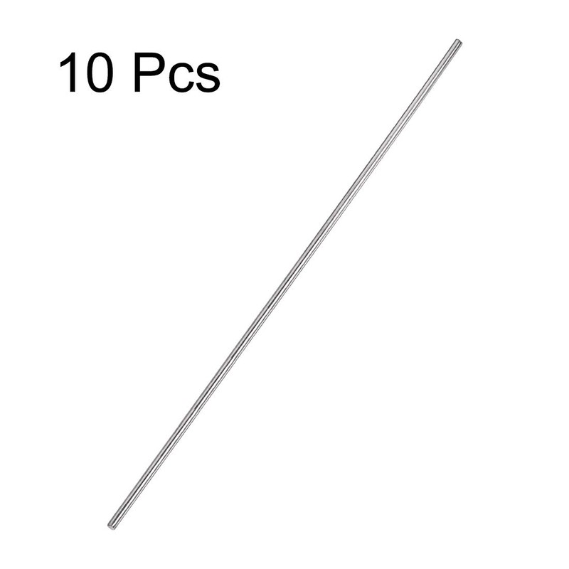 uxcell 2.5mm x 300mm 304 Stainless Steel Solid Round Rod