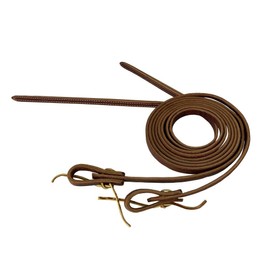 1/2" Harness Leather Weighted Split Reins